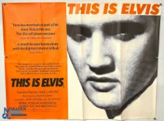 Original Movie/Film Posters (2) – 1981 This is Elvis and 2000 Elvis That’s The Way It Is 40x30”