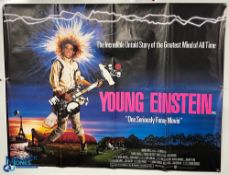 Original Movie/Film Posters (3) – 1989 Young Einstein, 1989 Erik the Viking and The Bear 40x30”