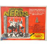 Original Movie/Film Poster – 1984 Revenge of the Nerds 40x30” approx. creases apparent, kept