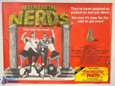 Original Movie/Film Poster – 1984 Revenge of the Nerds 40x30” approx. creases apparent, kept