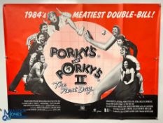 Original Movie/Film Posters (3) – 1982 Porky’s, 1983 Porky’s II (tears) and t/w 1984 Porky’s and