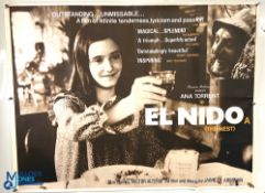 Original Movie /Film Posters (6) 1987 Ishtar 40x30” approx., Dustin Hoffman, 1980 El Nido (The Nest)