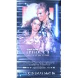 Movie / Film Poster / Banner – Star Wars Episode Two Attack of The Clones Banner measures 7x4 feet -