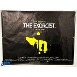 Original Movie/Film Poster 1990 The Exorcist and The Exorcist III 40x30” approx., creases