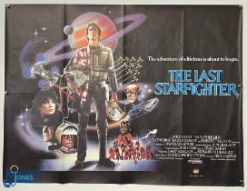Original Movie/Film Poster – 1984 The Last Starfighter 40x30” approx. folds, creases, kept rolled Ex