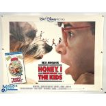 Original Movie/Film Posters (4) – 1989 Honey I Shrunk The Kids, 1990 The War Of The Roses, 1990