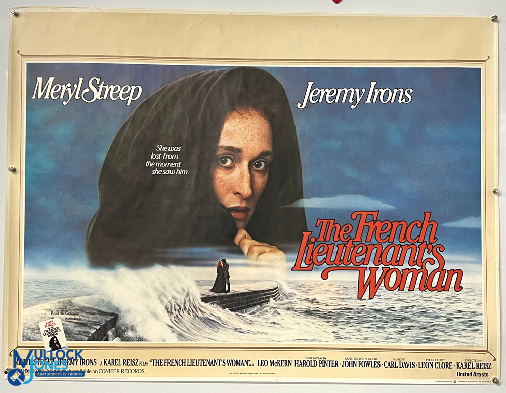 Original Movie/Film Posters (2) – 1980 Hopscotch plus 1981 The French Lieutenant’s Woman – creases