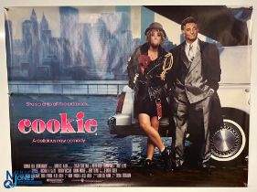 Original Movie/Film Poster – 1989 Cookie 40x30” approx. creases apparent, kept rolled Ex Cinema