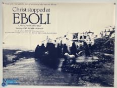 Original Movie/Film Poster – 1979 Christ Stopped at Eboli 40x30” approx. light folds, creases