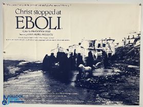 Original Movie/Film Poster – 1979 Christ Stopped at Eboli 40x30” approx. light folds, creases