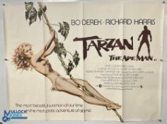Original Movie/Film Poster – 1981 Tarzan The Ape Man 40x30” approx. folds, kept rolled Ex Cinema
