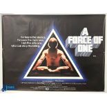 Original Movie/Film Poster – 1978 A Force of One 40x30” approx. folds, small tears at edge,