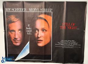 Original Movie/Film Posters (2) – 1982 still Of The Night and 1982 Summer Lovers 40x30” approx.