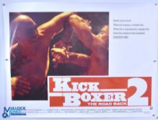 Original Movie /Film Posters (6) 1990 Kick Boxer 2 The Road Back 40x30” approx., 1999 Fanny &