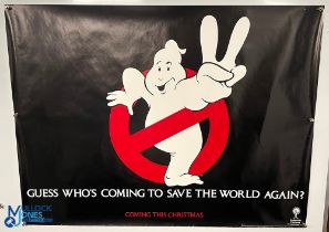 Original Movie/Film Poster – 1988 Ghost Busters 2 Teaser – Coming this Christmas! 40x30” approx.
