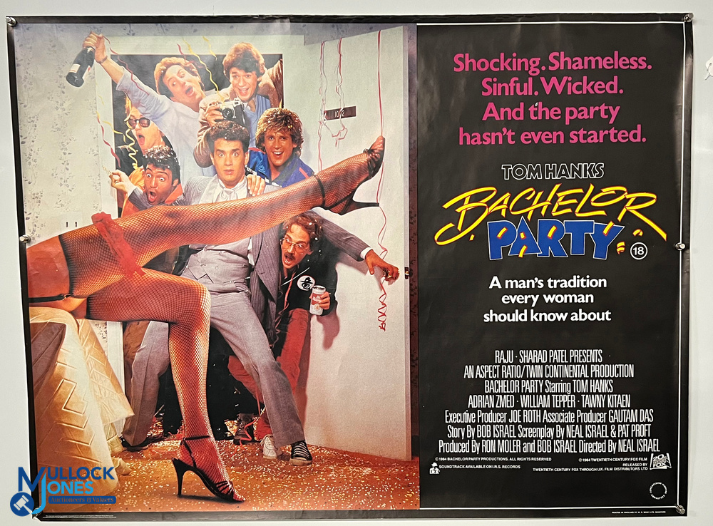 Original Movie/Film Posters (2) – 1984 Bachelor Party and Young Doctors in Love 40x30” approx. - Image 2 of 2