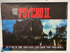 Original Movie/Film Poster – 1983 Psycho II 40x30” approx. kept rolled, creases apparent Ex Cinema