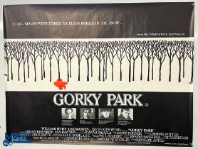Original Movie/Film Poster – 1983 Gorky Park 40x30” approx. kept rolled, creases apparent Ex
