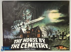 Original Movie/Film Poster – 1981 The House by the Cemetery from Italian Director Lucio Fulci 40x30”