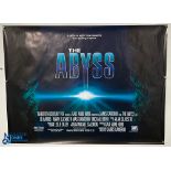 Original Movie/Film Poster – 1989 The Abyss 40x30” approx. creases apparent, kept rolled Ex Cinema