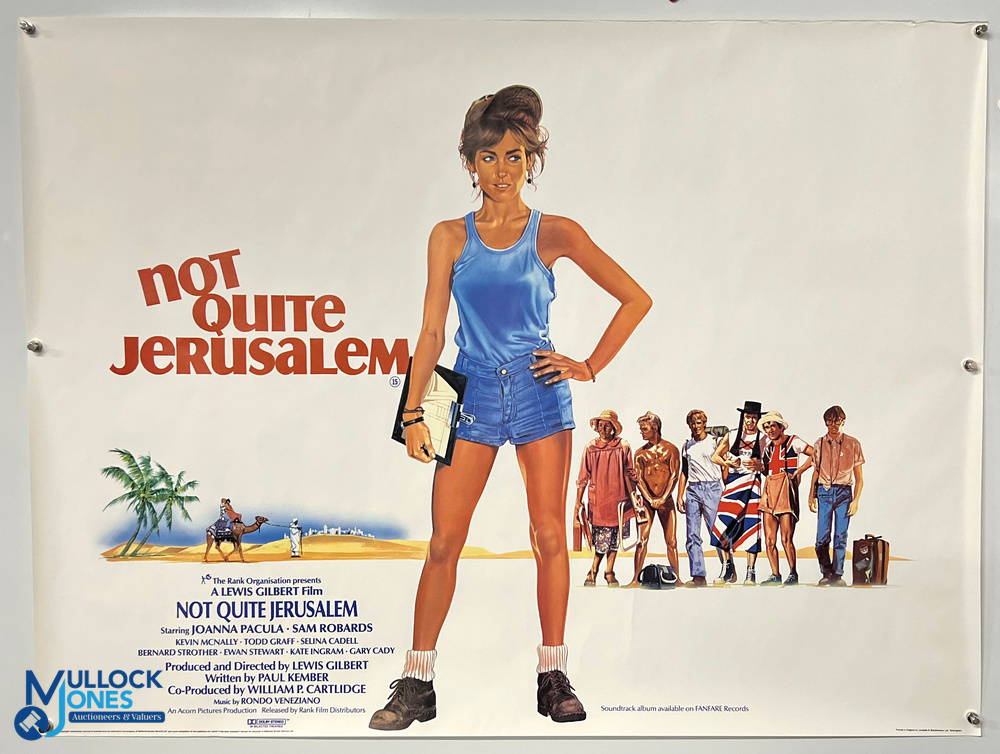 Original Movie/Film Posters (2) – 1985 Not Quite Jerusalem and 1984 The People of Greenwich Village, - Image 2 of 2