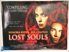 Original Movie / Film Posters (7) 2000 Lost Souls 40x30” approx., 2000 102 Dalmatians 40x30”
