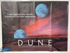 Original Movie/Film Poster – 1984 Dune 40x30” approx. folds, creases apparent, kept rolled Ex Cinema
