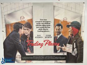 Original Movie/Film Poster – 1983 Trading Places 40x30” approx. small nicks at edges, folds, kept
