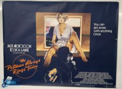 6x 1981 The Postman Always Rings Twice Original Movie/Film Posters 40x30” and 20x30” approx.