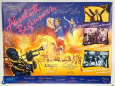 Original Movie/Film Poster – 1986 Absolute Beginners 40x30” approx. creases apparent, kept rolled Ex