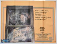 Original Movie /Film Posters (6) Farewell My Love, Robert Mitchum, 40x30”, 1980 The Blue Lagoon
