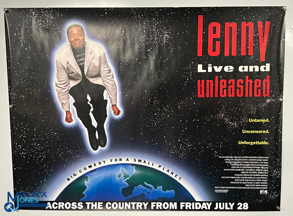 Original Movie/Film Posters (4) – 1989 007 Licence To Kill, 1989 Lenny Live and Unleashed, 1988 - Image 3 of 3