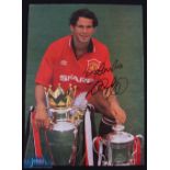 Ryan Giggs Manchester United Autograph colour print signed in ink to front 'Best Wishes Ryan Giggs',