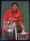 Ryan Giggs Manchester United Autograph colour print signed in ink to front 'Best Wishes Ryan Giggs',