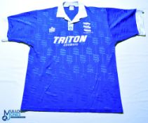 1995 Birmingham City FC home football shirt. Admiral / Triton Showers. Size 46''. Wembley 95 on