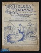 Pre-war 1934/1935 Chelsea v Grimsby Town Div. 1 match programme 29 September 1934; has age wear,