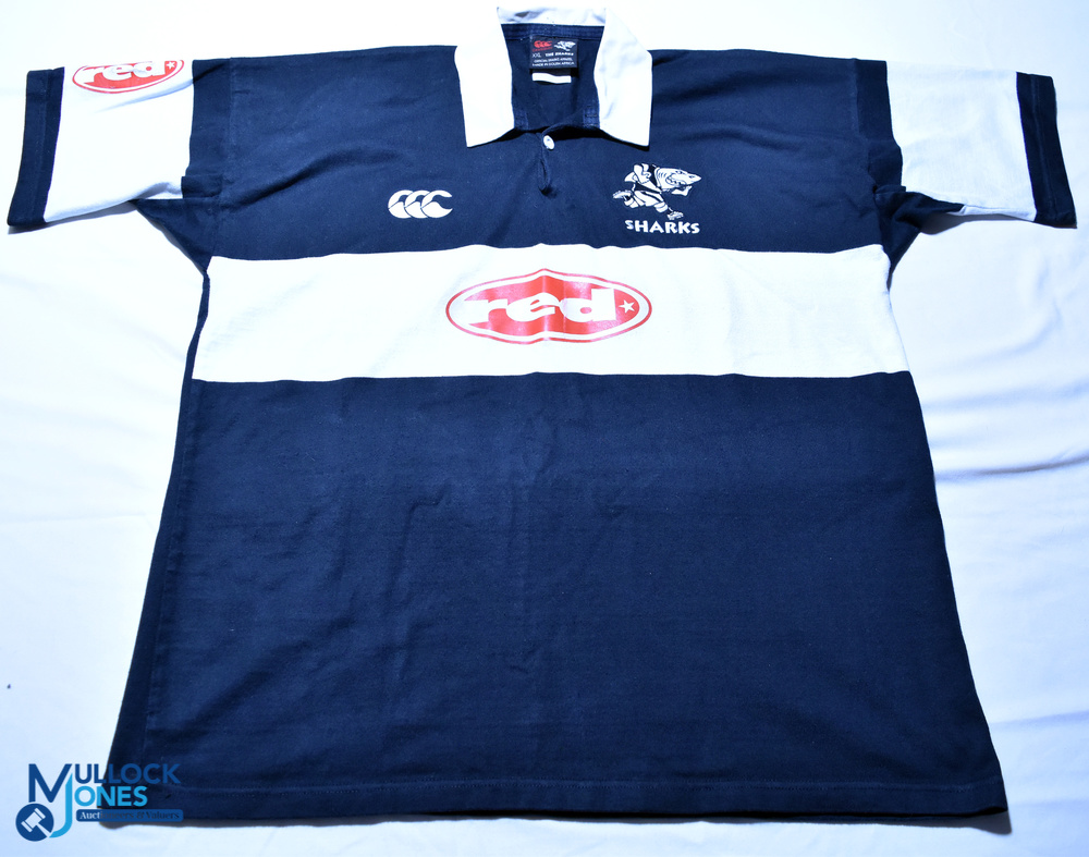 Three South Africa interest Rugby jerseys & shirts. Two Sharks and one Canterbury. Size XL or - Image 2 of 4