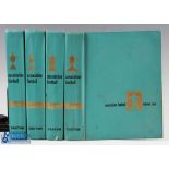 Claxton's Association Football Volumes, all 4 books 1961 reprints (4)