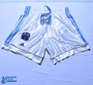 1998-1999 Olympique de Marseille FC Home football shorts - Adidas. Size 40. White