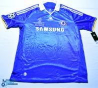 2008 Chelsea FC home football shirt - Champions League Final Moscow 2008 21st May Luzhniki