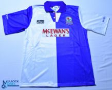 1994-95 Blackburn Rovers Premier League Champions Replica Football Shirt, made by Asics, size XL