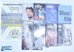 Modern Manchester City Football Programmes (7)