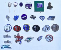 Leicester City Football Metal Badges, a collection of #25 badges to include 2021 FA cup final and