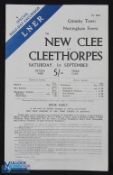 1928/1929 L.N.E.R. special half day excursion by steam train from Nottingham to Cleethorpes,