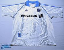 1998-1999 Olympique de Marseille FC Home football shirt - Adidas / Ericsson. Size XL. White, short