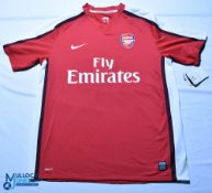 2008-2010 Arsenal FC home football shirt - #14 Walcott. Nike / Fly Emirates. Size L, red, short