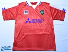 1995-96 Livingstone Replica Football Away Shirt, made by Russell Athletic, short sleeve, size M