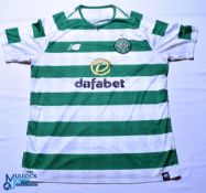 2018-2019 Celtic FC home football shirt - New Balance / Dafabet. Size L short sleeves