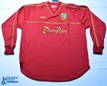 1902-2002 Norwich City FC Centenary football shirt - Xara / Digital Home Company. Size XL long