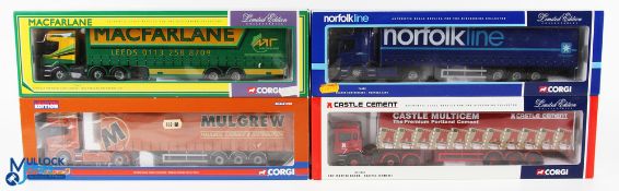 Corgi 1/50 Scale Lorries (4) - 75602 Renault premium curtainside Macfarlane Transport Ltd, CC12926